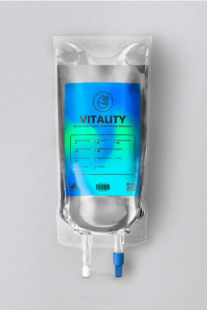 Vitality IV label